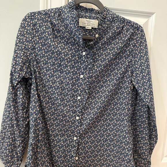 Trovata Birds of Paradis Long Sleeve Blouse Size S - Picture 1 of 4